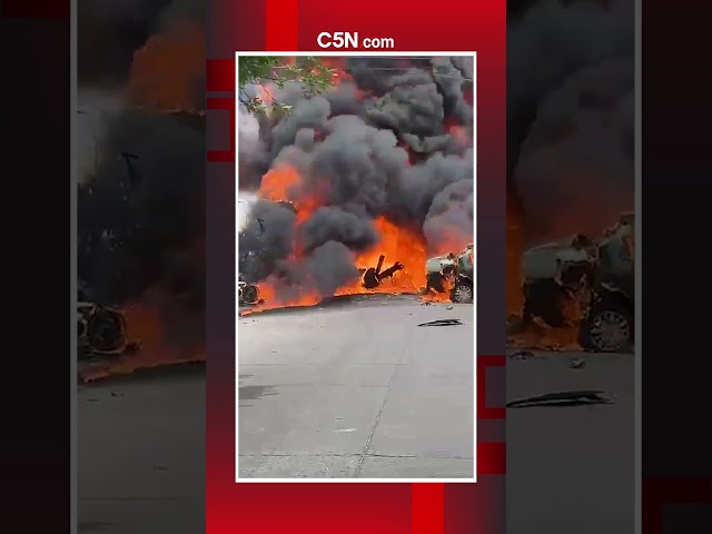 ⁣Así se ESTRELLÓ el AVIÓN en SAN FERNANDO