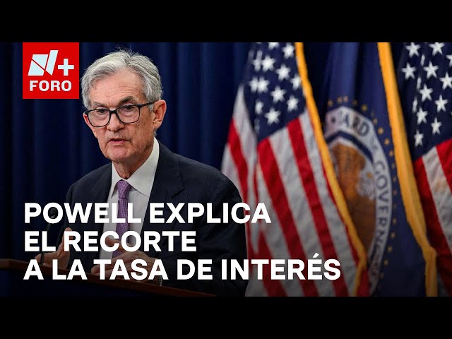 ⁣Jerome Powell, presidente de la FED, habla sobre el recorte de la tasa de interés - Las Noticias