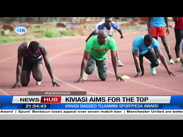 ⁣Kenyan 100M Sprinter Dan Kiviasi hopes to qualify for world championship