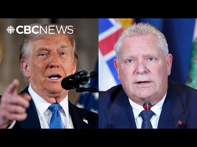 ⁣Why is Doug Ford fronting Canada’s Trump tariff charm offensive?