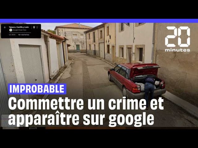 ⁣Improbable : Commettre un crime et apparaitre sur Google Street View