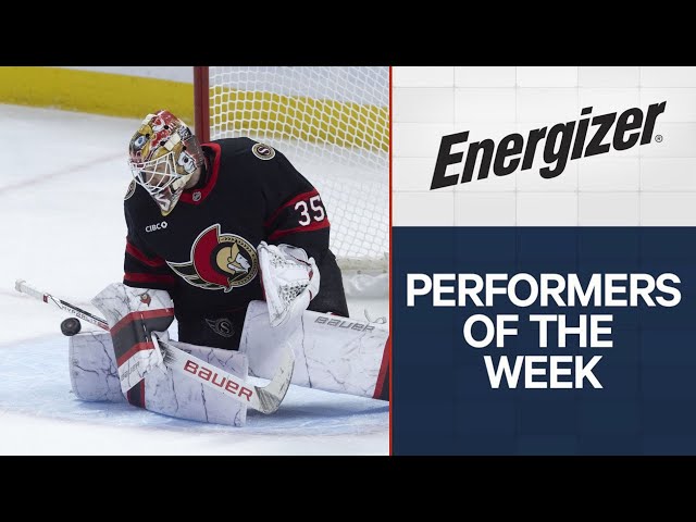 ⁣Senators' Ullmark Stopping Absolutely EVERYTHING | NHL Player Performers Of The Week