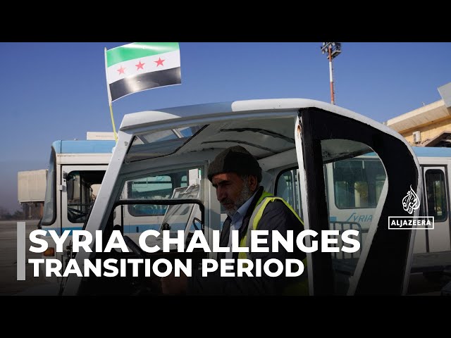 ⁣Return to normalcy: Challenges ahead during Syria's transition period