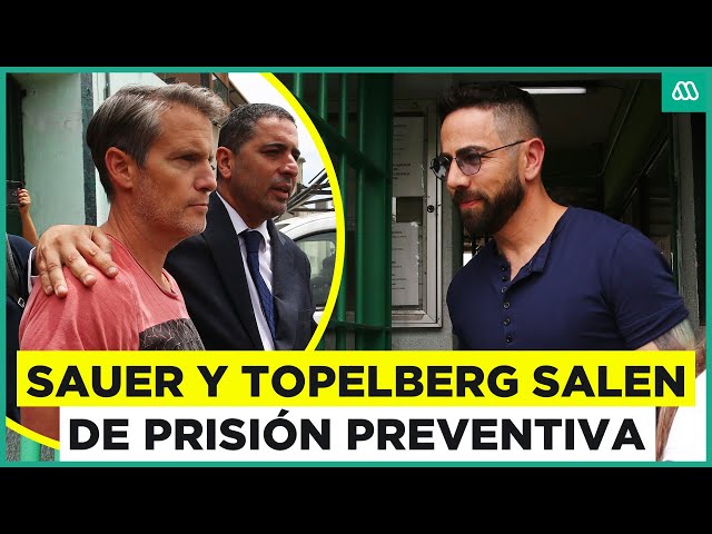 ⁣Dejan Capitán Yáber: Revocan prisión preventiva para Ariel Sauer y Rodrigo Topelberg por Caso Factop