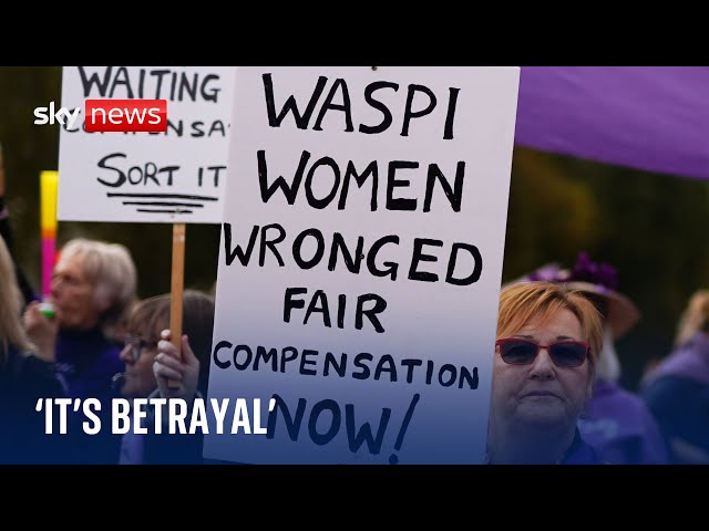 ⁣'They backtracked': Waspi woman criticises government's 'betrayal' after re