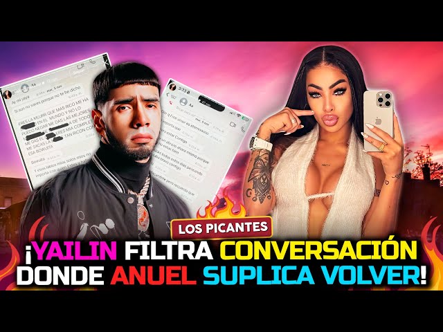 ⁣¡Escándalo! Yailin Filtra Conversación Donde Anuel Suplica Volver  | Vive el Espectáculo