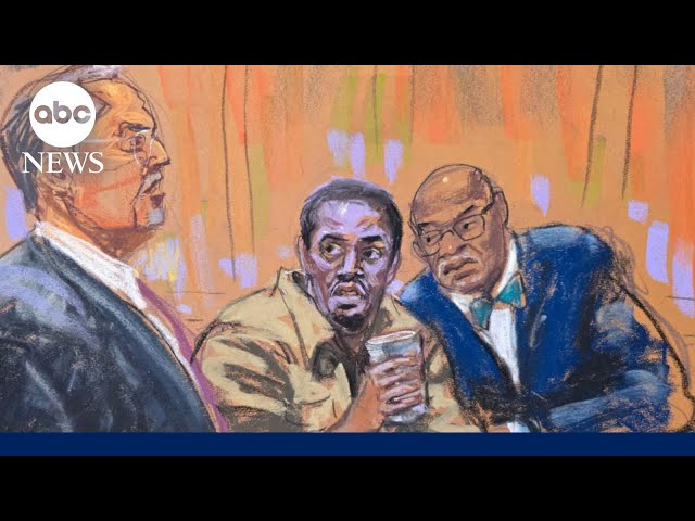 ⁣Sean 'Diddy' Combs back in court, wishes spectators 'Happy Holidays'