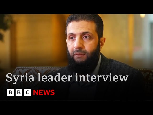 ⁣Syria is “not a threat to the world” its new Islamist leader tells BBC | BBC News