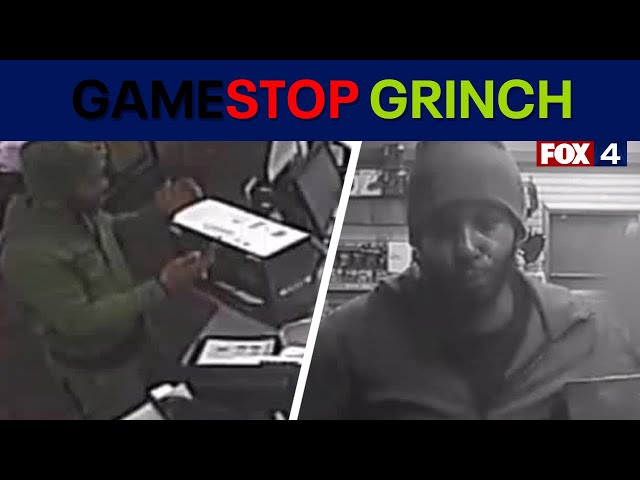 ⁣Trackdown: Help find the Carrollton 'GameStop Grinch'