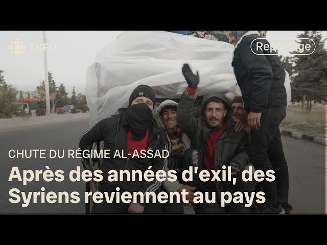 ⁣Retour à Alep pour des Syriens exilés