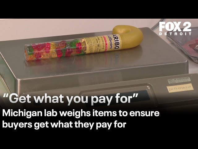 ⁣Inside the Michigan lab weighing anything you might buy