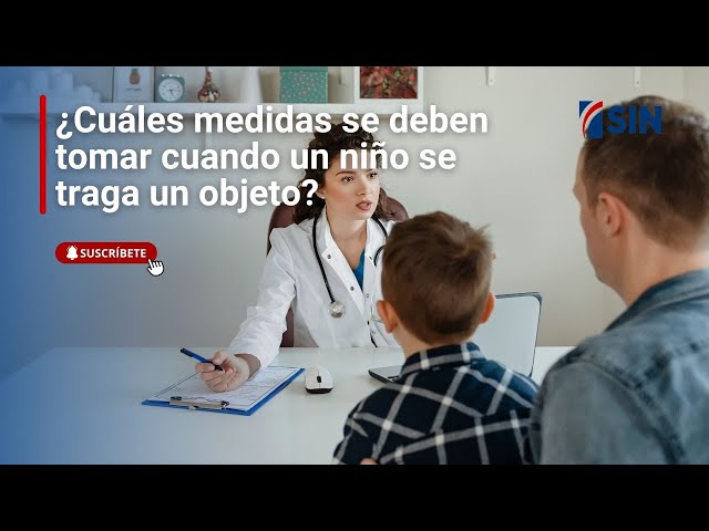 ⁣¿Cuáles medidas se deben tomar cuando un niño se traga un objeto?