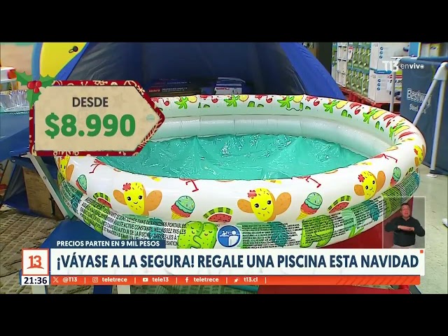 ⁣Piscina un regalo ideal esta Navidad: los precios y tipos de piletas que encuentra en el comercio