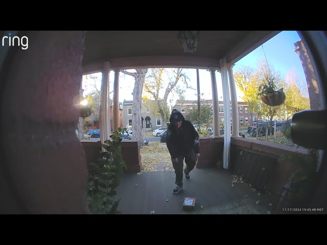 ⁣Denver neighbors frustrated as porch pirates target Christmas gifts