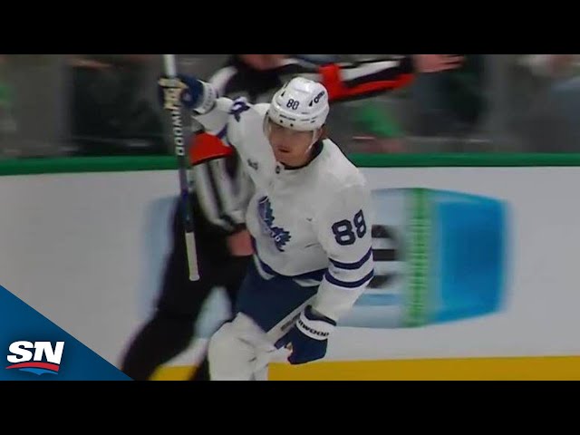 ⁣Maple Leafs' William Nylander And Nick Robertson Score Two Goals In 16 Seconds