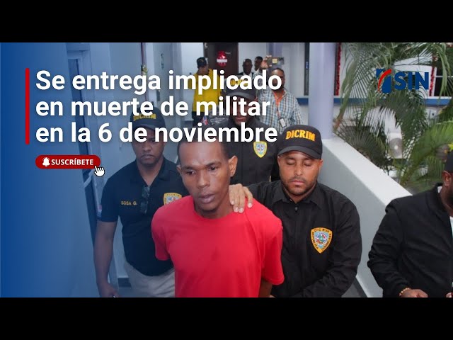 ⁣Se entrega implicado por muerte militar | Noticias SIN #EmisiónEstelar: 18/12/2024