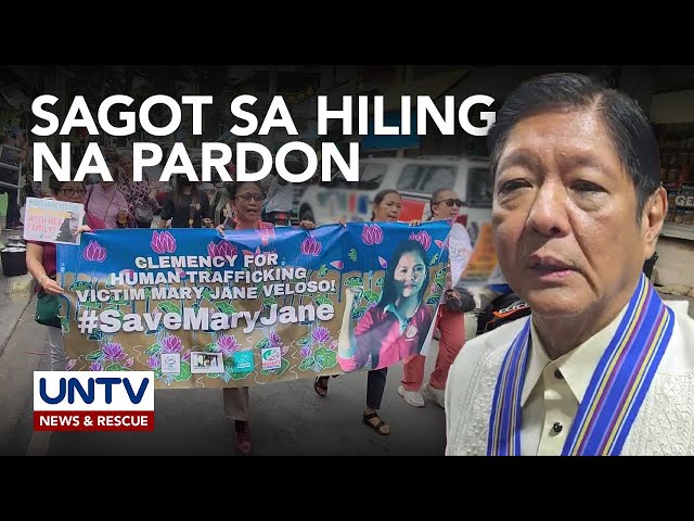 ⁣Hiling na pardon ni Mary Jane Veloso, pag–aaralan pa — PBBM