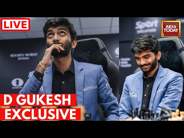 ⁣LIVE: D Gukesh Exclusive Interview |It Was An Emotional Moment For Me After Final Match, Says Gukesh