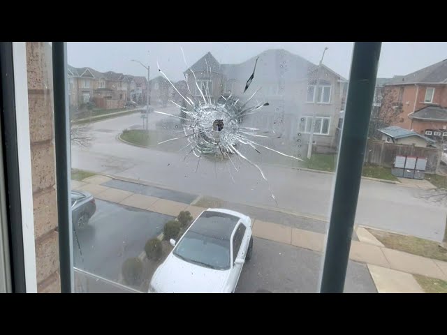 ⁣Family sleeping when bullets pierce home in Brampton, Ontario