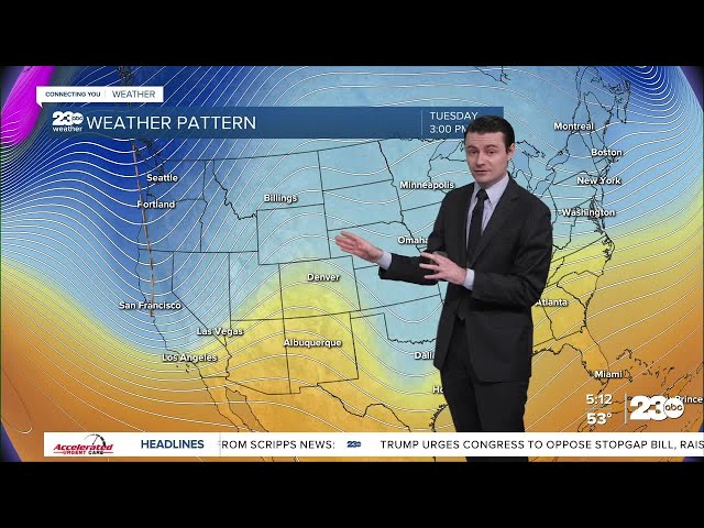 ⁣23ABC Evening weather update December 18, 2024