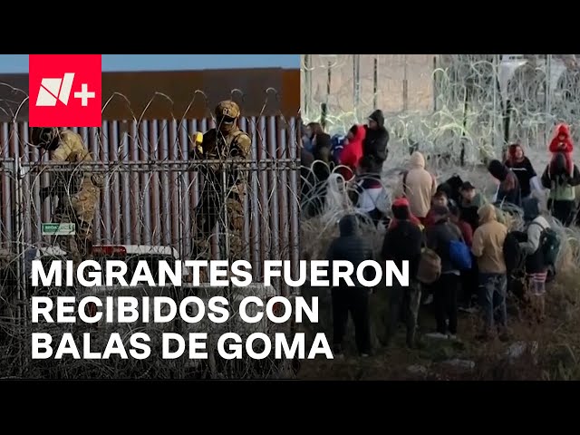 ⁣Migrantes Denuncian que Fueron Dispersados con Balas de Goma por la Patrulla Fronteriza