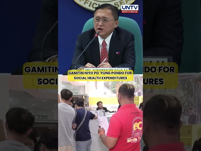 ⁣Mga pasyente 'di na dapat humingi ng tulong sa mga politiko; PhilHealth fund gamiting mas effic