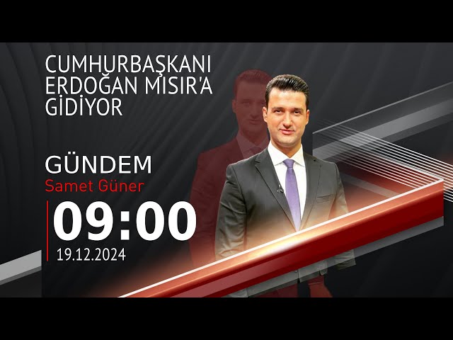 ⁣ #CANLI | Samet Güner ile Gündem | 19 Aralık 2024 | HABER #CNNTÜRK