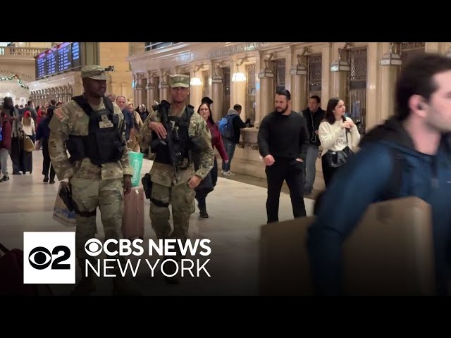 ⁣New York governor deploying more National Guard members into subway system