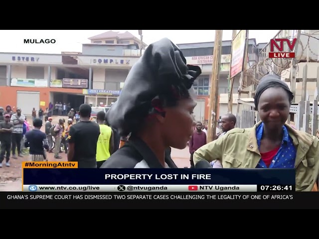 ⁣Property lost in fire at Makerere | ONTHEGROUND