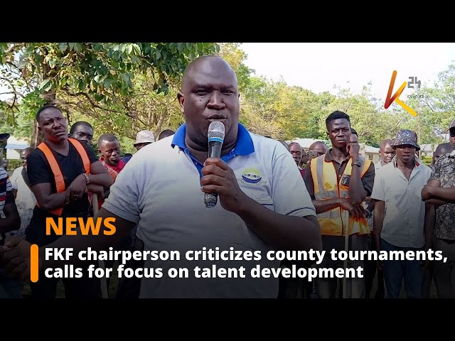 ⁣Busia FKF chairperson criticizes county tournaments, calls for focus on talent development