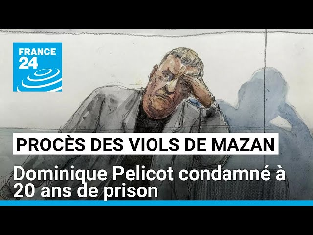 ⁣Procès des viols de Mazan : Dominique Pelicot condamné à la peine maximale de 20 ans de prison