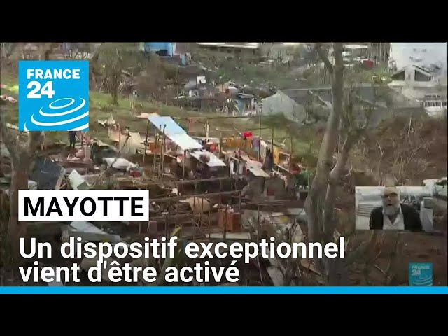 ⁣Après le passage du cyclone Chido à Mayotte, un dispositif exceptionnel vient d'être activé