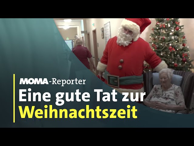 ⁣MOMA-Reporter: Eine gute Tat zur Weihnachtszeit | ARD Morgenmagazin