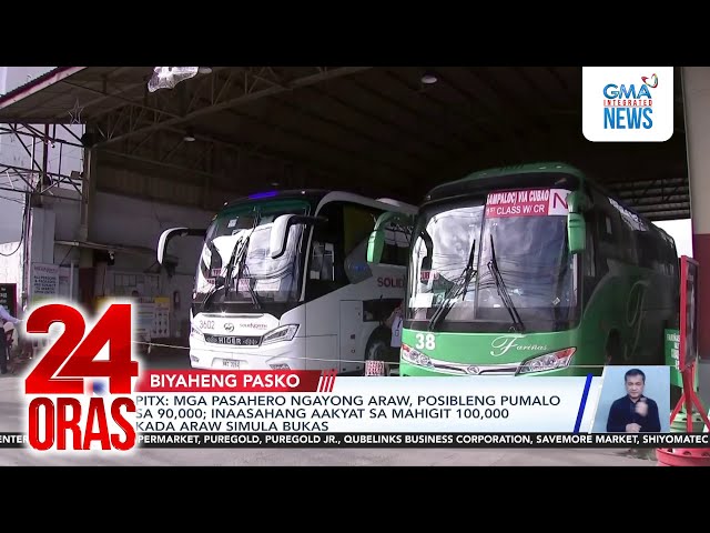 ⁣Mga pasaherong pauwi sa probinsya, dagsa na sa PITX at iba pang terminal; biyahe ng... | 24 Oras