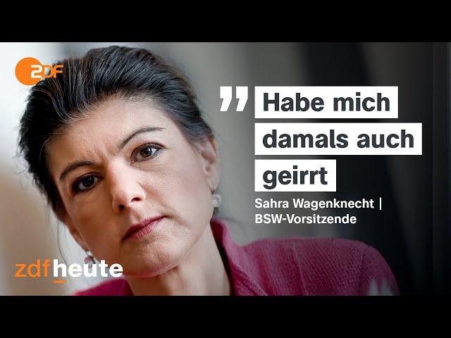 ⁣Wagenknecht gesteht Russland-Irrtum: Von Krieg überrascht