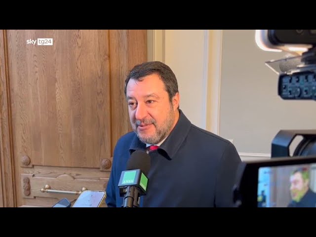 ⁣Processo Open Arms, Salvini: fiducioso e determinato