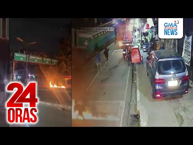 ⁣Ilang kabataang galing umanong Simbang Gabi, nagrambulan at nagbatuhan ng molotov | 24 Oras