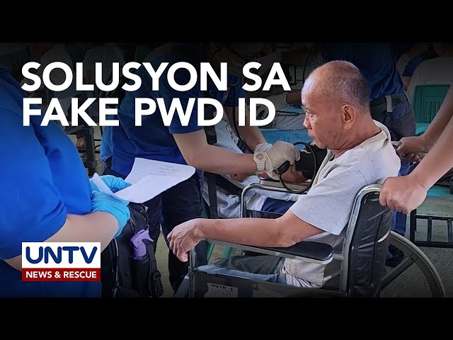 ⁣Unified ID system, ipatutupad vs. fake PWD ID