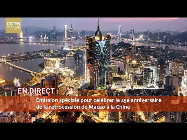 ⁣Émission spéciale pour célébrer le 25e anniversaire de la rétrocession de Macao à la Chine