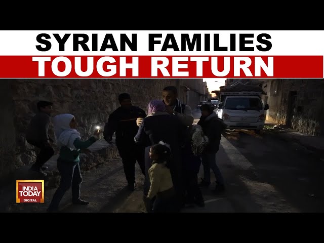 ⁣Syrian Families Faces Big Challenges After Return | Syria War| World News