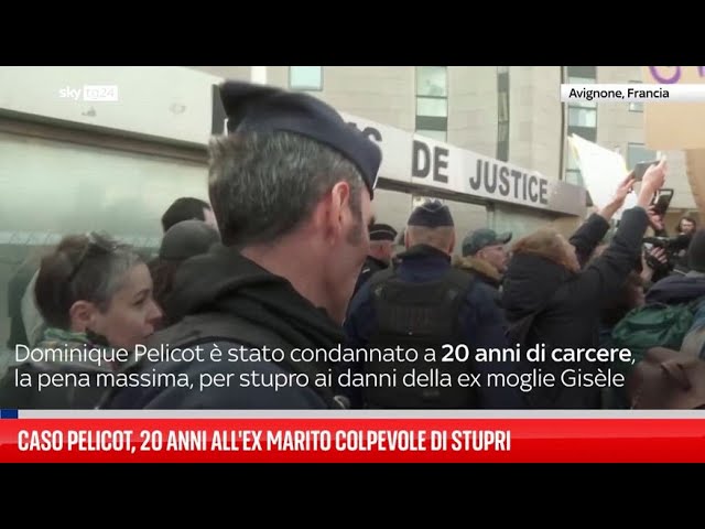 ⁣Caso Pelicot, 20 anni a marito per stupri aggravati