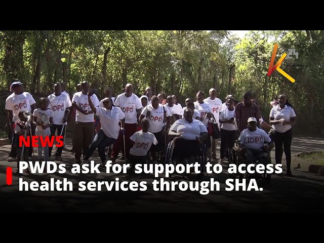 ⁣PWDs in Kakamega Seek Support for Access to Health Services Through SHA.