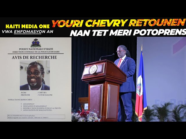 Youri Chevry Retounen Nan Tèt Meri Pòtoprens Aprè Avi De Rechèch La, Operasyon Nn Latibonit Kontinye