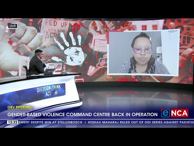 ⁣Gender-based violence command centre back in operation