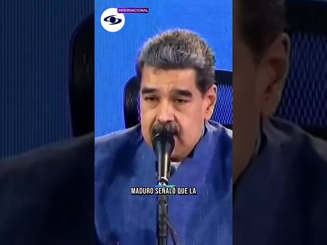 ⁣Maduro aseguró que el exiliado opositor Leopoldo López dirige la banda Tren de Aragua