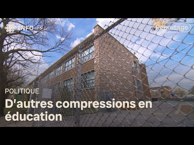 ⁣Encore des contraintes budgétaires en éducation au Québec