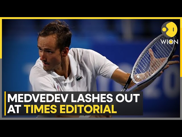 ⁣Medvedev 'Suggestion' To Times' Editors: 'Be Careful' | WION Sports