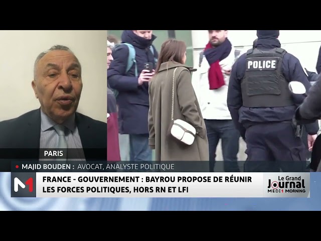 ⁣France : les concertations pour le gouvernement Bayrou.. Analyse Majid Bouden