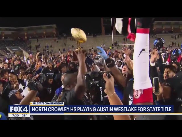 ⁣North TX high school makes Texas Football Championship for the first time in decades