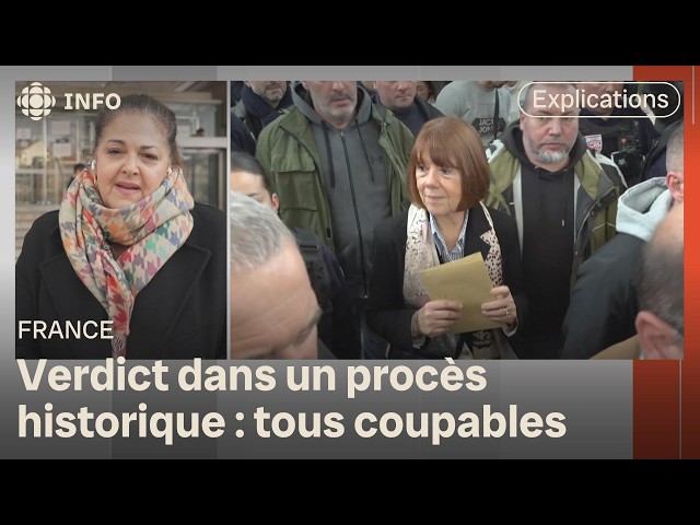 ⁣Verdict du procès des viols de Mazan : les 51 accusés sont tous coupables | D'abord l'info